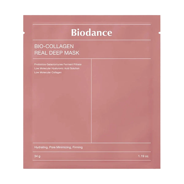 Nakts hidrogela maska ar kolagēnu Biodance Bio-Collagen Real Deep Mask