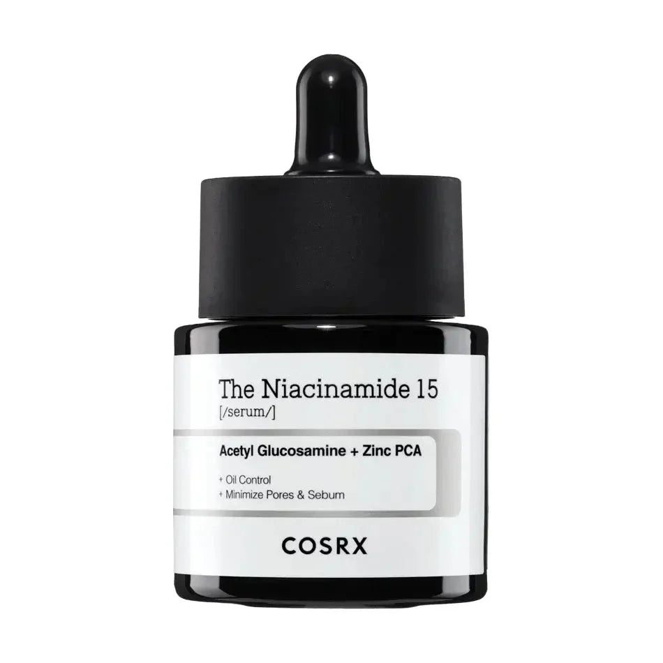 Sebumu regulējošs serums aknes novēršanai ar 15% niacinamīdu COSRX The Niacinamide 15 Serum