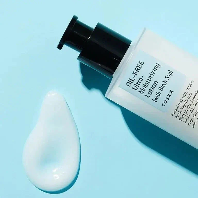 Bez eļļas losjons-emulsija ar bērzu sulu Cosrx Oil Free Ultra Moisturizing Lotion