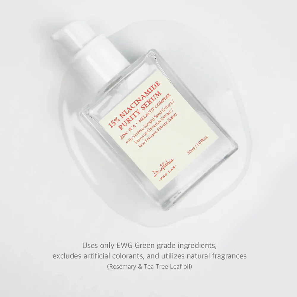 Balinošs serums ar niacinamīdu un cinku Dr. Althea Niacinamide Purity Serum