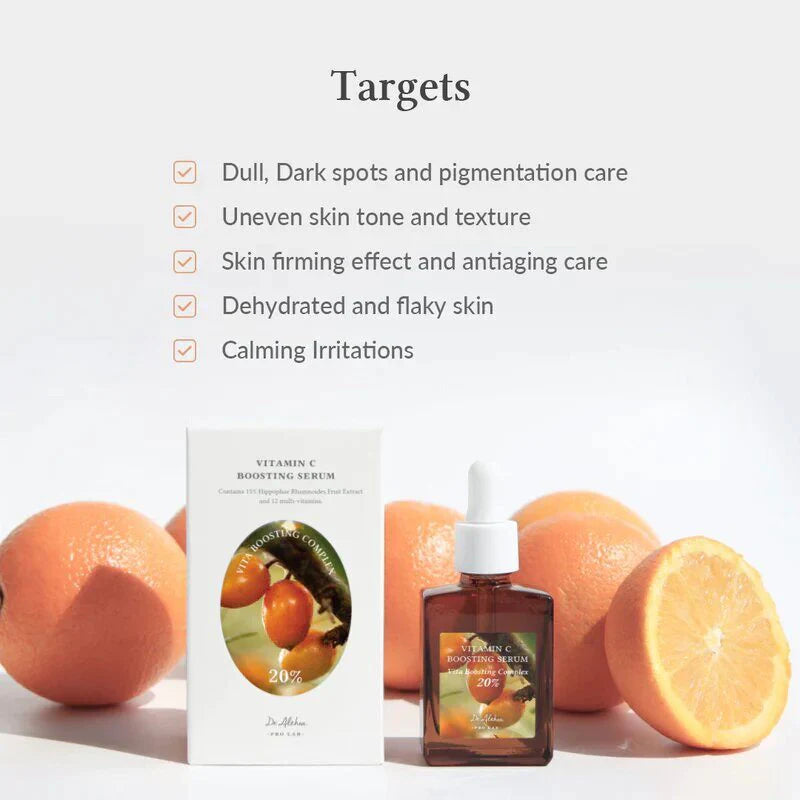 Serums-būsteris ar vitamīnu kompleksu 20% Dr. Althea Vitamin C Boosting Serum