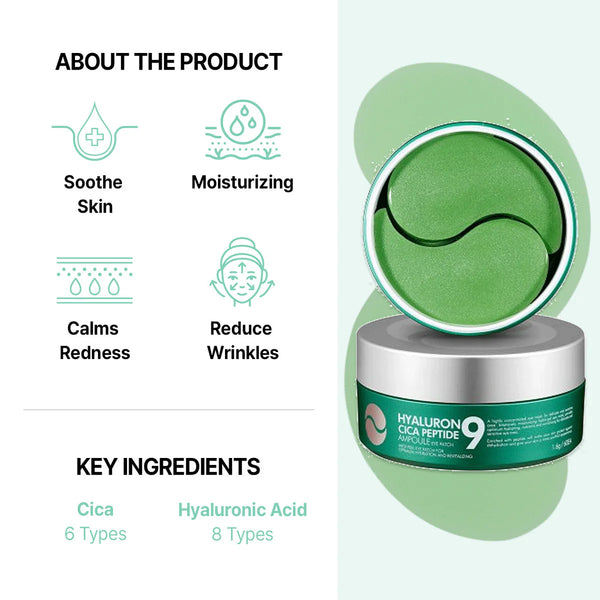 Medi-Peel Hyaluron Cica Peptide 9 Ampoule Eye Patch