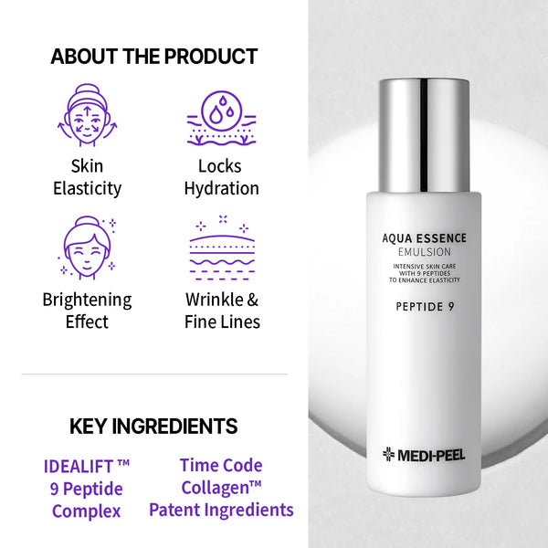 Medi-Peel Peptide 9 Aqua Essence Emulsion