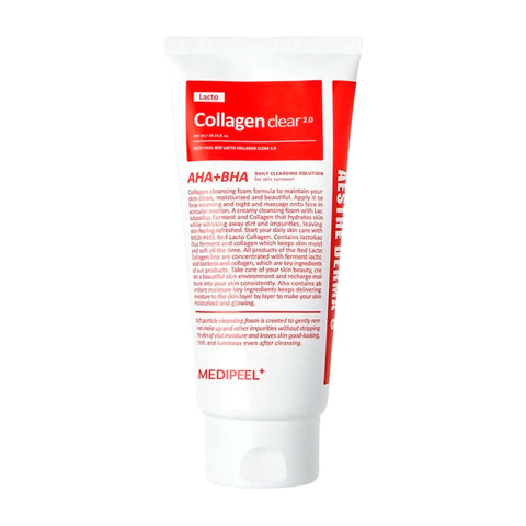 Medi-Peel Red Lacto Collagen Clear Foam Cleanser 2.0