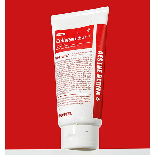 Medi-Peel Red Lacto Collagen Clear Foam Cleanser 2.0