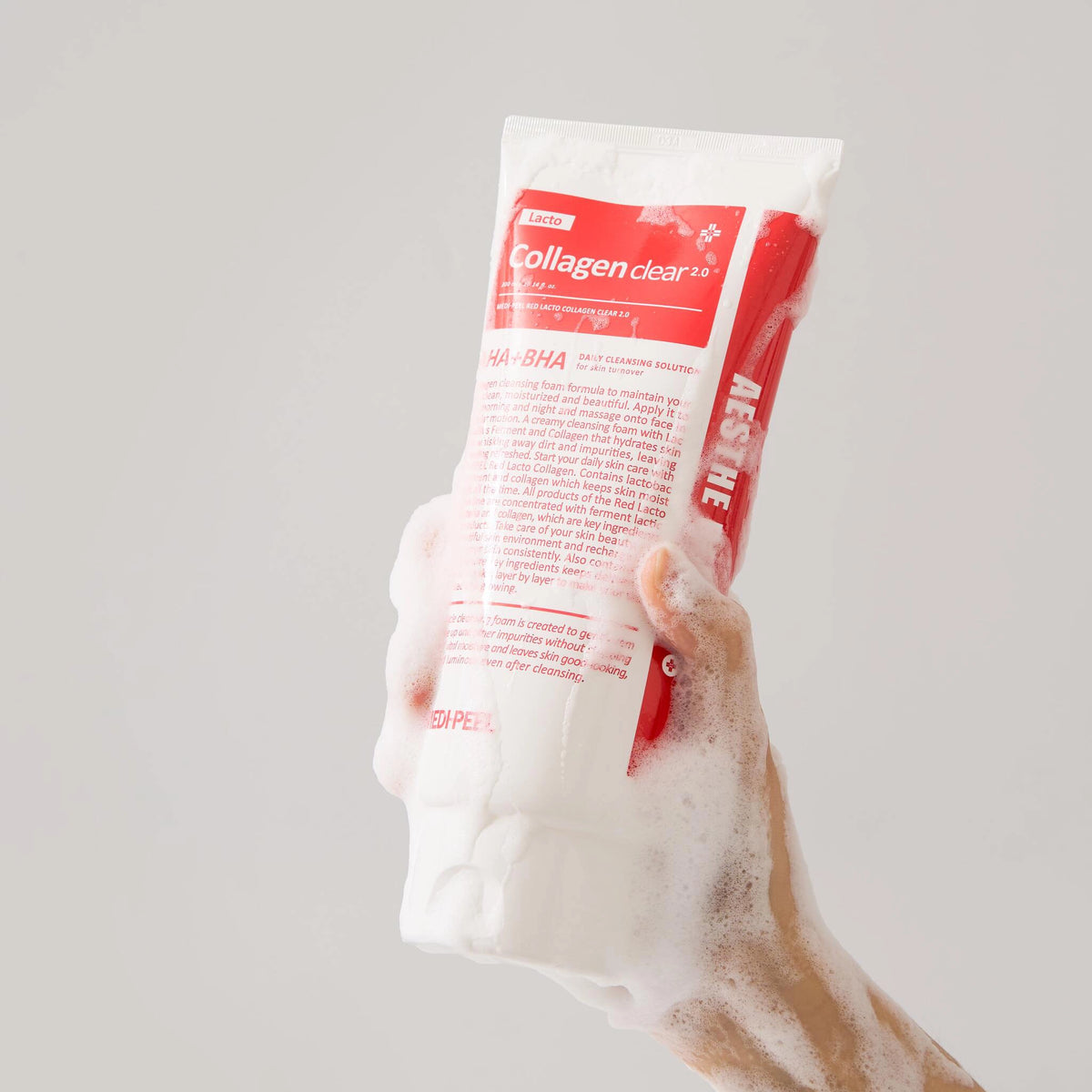 Medi-Peel Red Lacto Collagen Clear Foam Cleanser 2.0