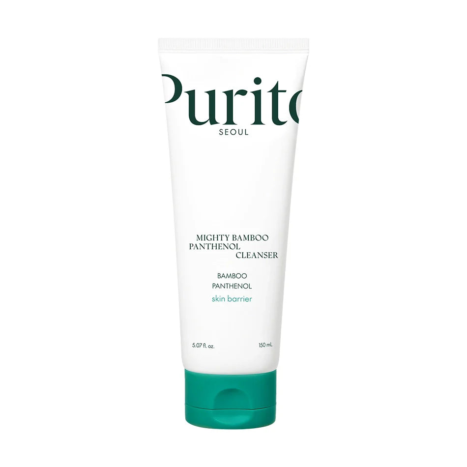 Gels sejas mazgāšanai ar bambusa ekstraktu un pantenolu Purito Seoul Mighty Bamboo Panthenol Cleanser