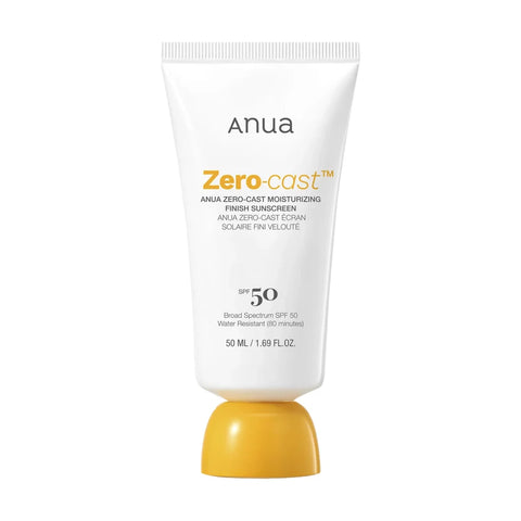 Anua Zero-Cast Moisturizing Finish Sunscreen
