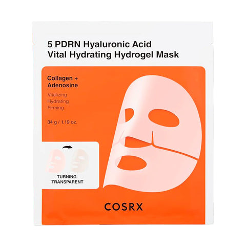 Cosrx 5 PDRN Hyaluronic Acid Vital Hydrating Hydrogel Mask